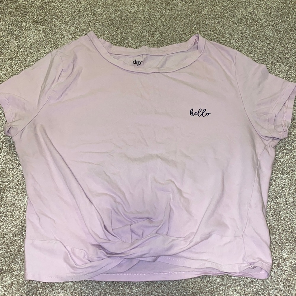 Crop top size medium